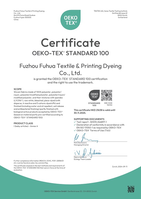 ÖKO-Tex Standard 100