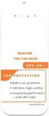 SUN PROTECTION UPF 20+